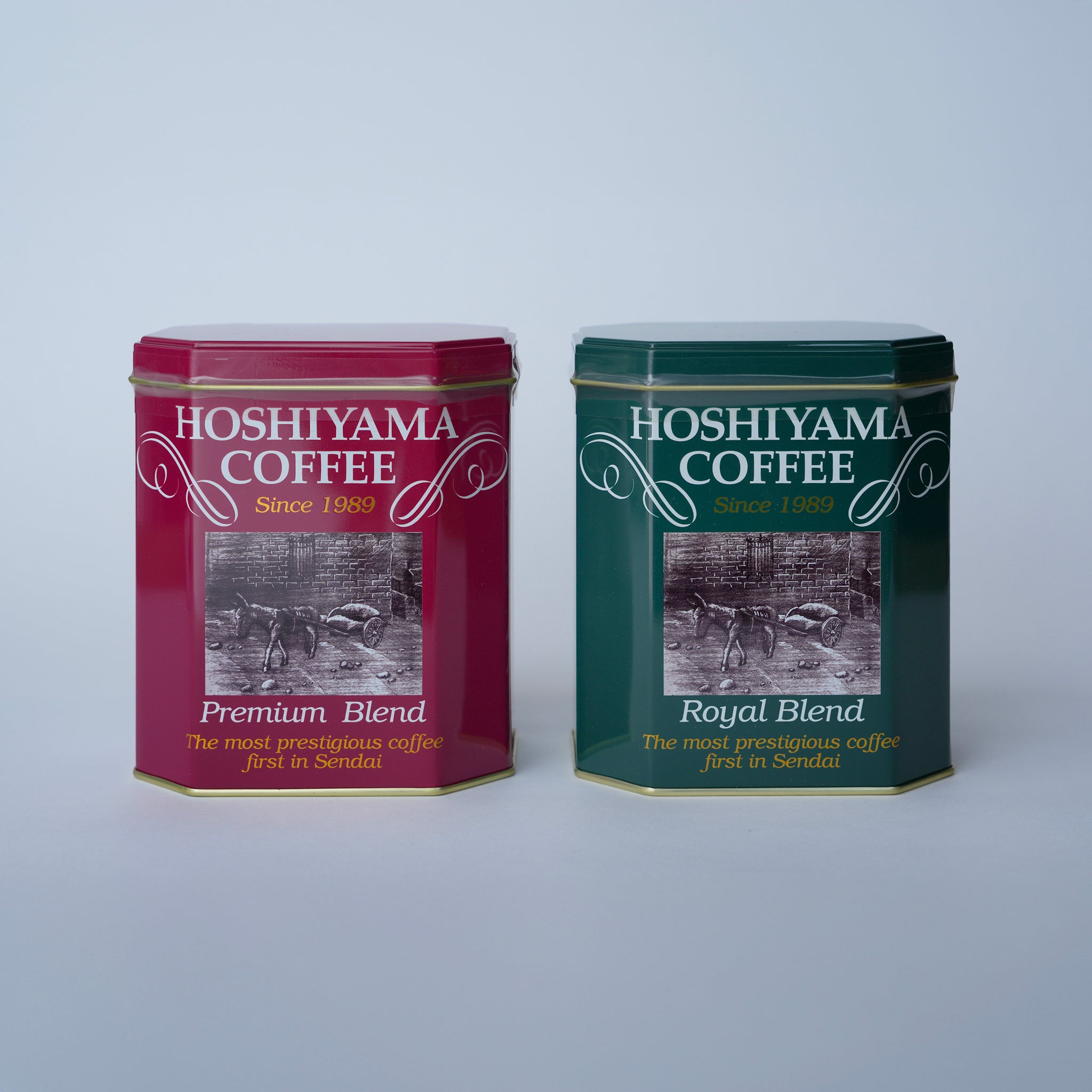 ロイヤルブレンド1989&プレミアムブレンドセット / 200g×2(豆・粉)缶入